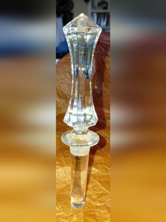 Villeroy & Boch Other - NEW lg 6.5" VILLEROY & BOCH crystal "Tibet" Pattern Wine Bottle/decanter Stopper
